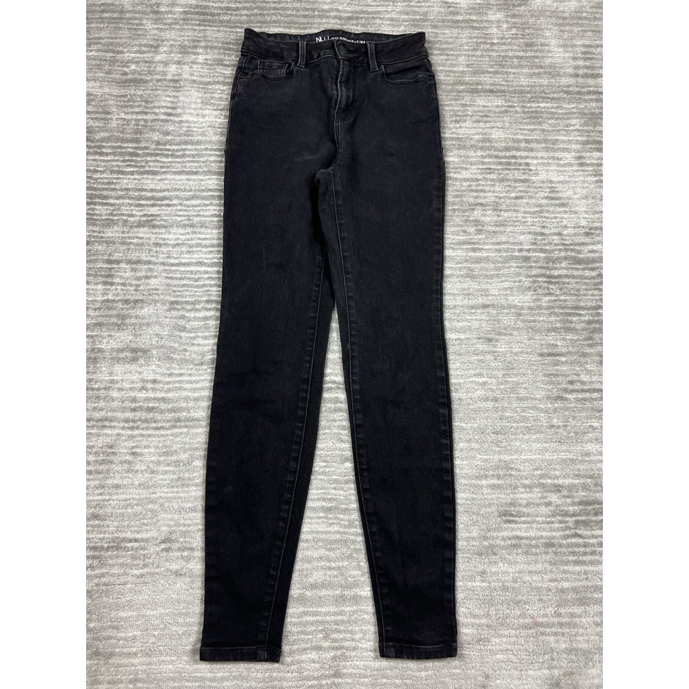 No Boundaries Jeans Juniors 1 Black Denim Skinny Cotton Blend Casual